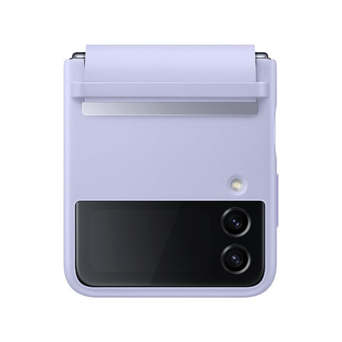 Samsung Galaxy Z Flip4 Official Flap Leather Cover Serene Purple