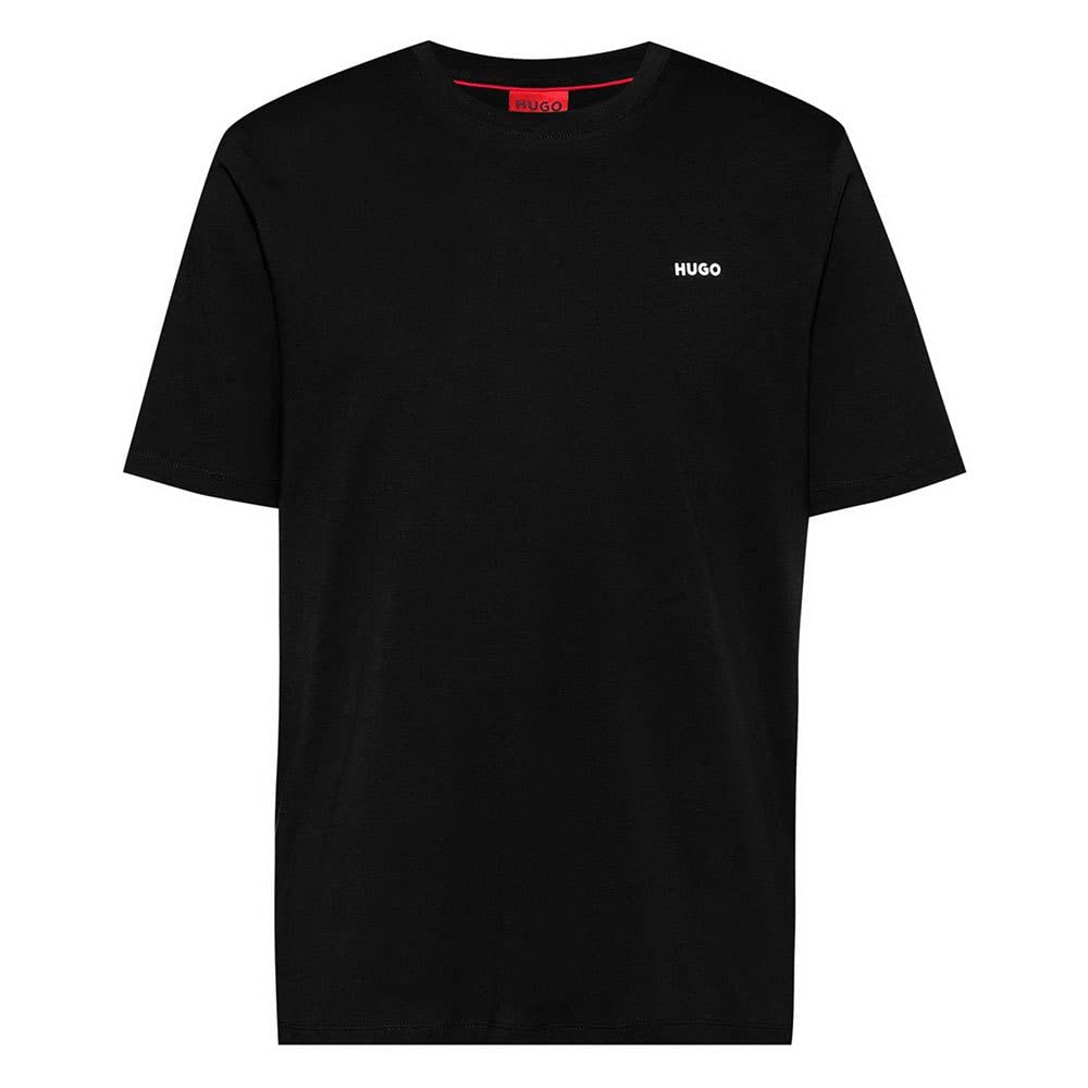 HUGO Mens Dero222 Logo-Print T-Shirt in Cotton Jersey