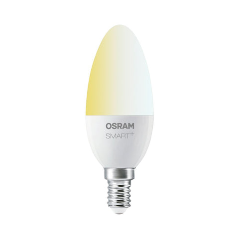 OSRAM Smart+ LED, ZigBee Lamp with E14 Socket, warm white to daylight (2000K - 6500K), dimmable, Directly compatible with Echo Plus and Echo Show (2. Gen.), Compatible with Philips Hue Bridge