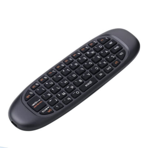 C120 RGB7 Backlit Fly Air Mouse Gyro Sensor Wireless 2.4G RF Keyboard Remote Control For Gaming Android Smart TV Box