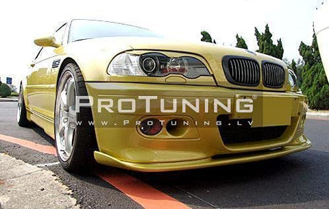 Front bumper spoiler/splitter for E46 M3