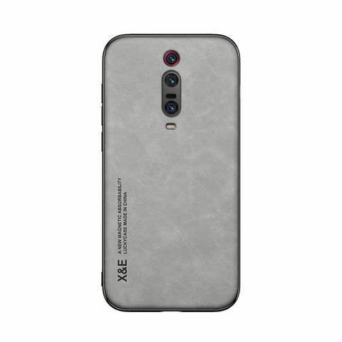 Kepuch Silklike Case for Xiaomi 9T/9T Pro,Redmi K20/K20 Pro - Cover Bumper Built-in Metal Plate for Xiaomi 9T/9T Pro,Redmi K20/K20 Pro - Gray