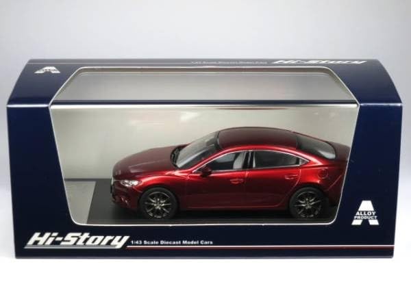 1/43 Mazda Atenza Sedan 2016 Soul Red Premium Metallic (HS137RE)