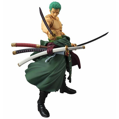 ?????(MegaHouse) Variable Action Heroes One Piece Rolonoa Zoro, Approx. 7.1 inches (180 mm), PVC Painted Action Figure