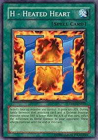 Yu-Gi-Oh! - H - Heated Heart (DP03-EN016) - Duelist Pack 3 Jaden Yuki 2-1st Edition - Common
