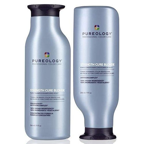 Pureology Strength Cure Blonde Shampoo 266ml & Conditioner 266ml Duo 2020