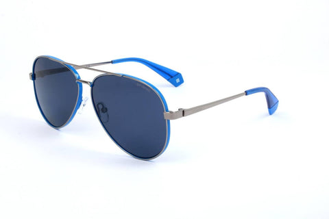 Polaroid PLD 6069/S/X V84 RUTHENIUM BLUE RUTHENIUM 61/12/140 WOMAN Sunglasses