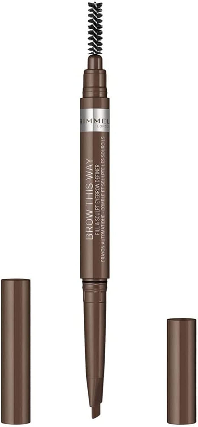 Rimmel London Brow This Way Fill & Sculpt Eyebrow Definer, Pack of 1