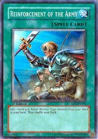 Yu-Gi-Oh! - Reinforcement of The Army (SD5-EN024) - Structure Deck 5: Warrior's Triumph - 1st Edition - Common