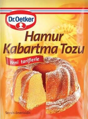 Dr. Oetker Baking powder (Kabartma Tozu) 10gr - 15 bags total
