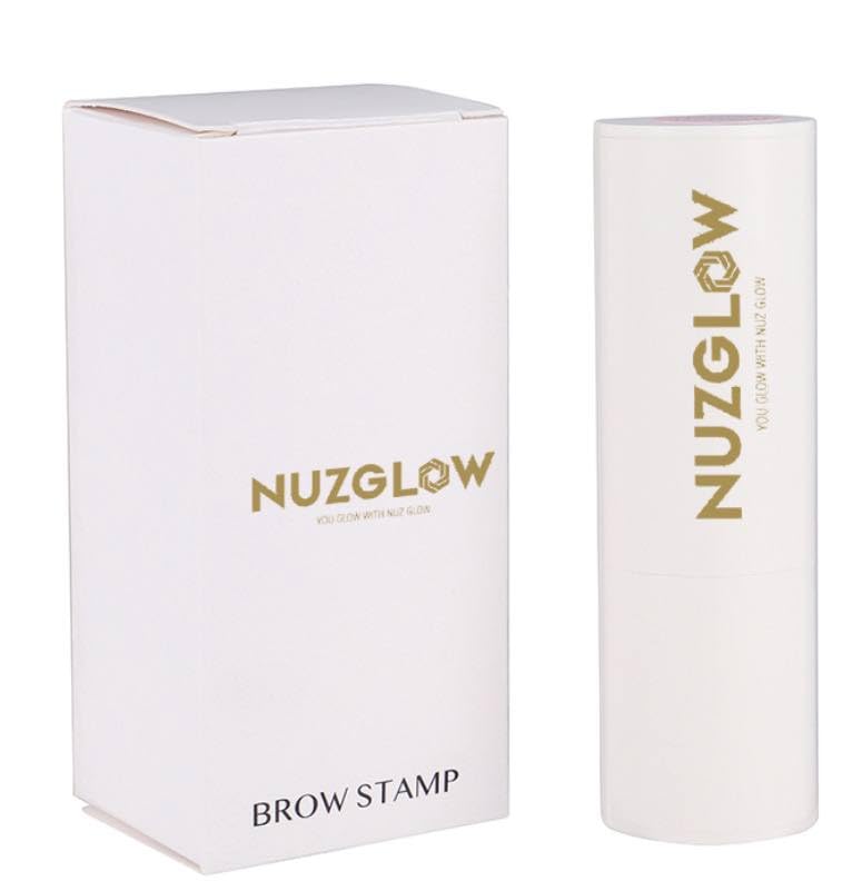 Eyebrow Stamp Kit with Waterproof Stencils for Precise Brow Makeup, Black