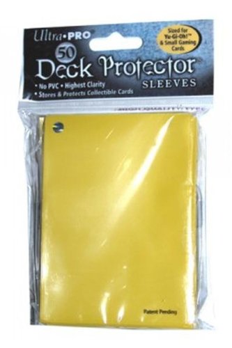 Ultra pro yellow deck protector