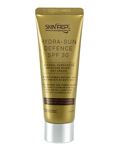 SkinPep Hydra Sun Defence SPF 30 Day Cream 7ml -Safe And Natural Sun Screen Agent Best Sun Cream