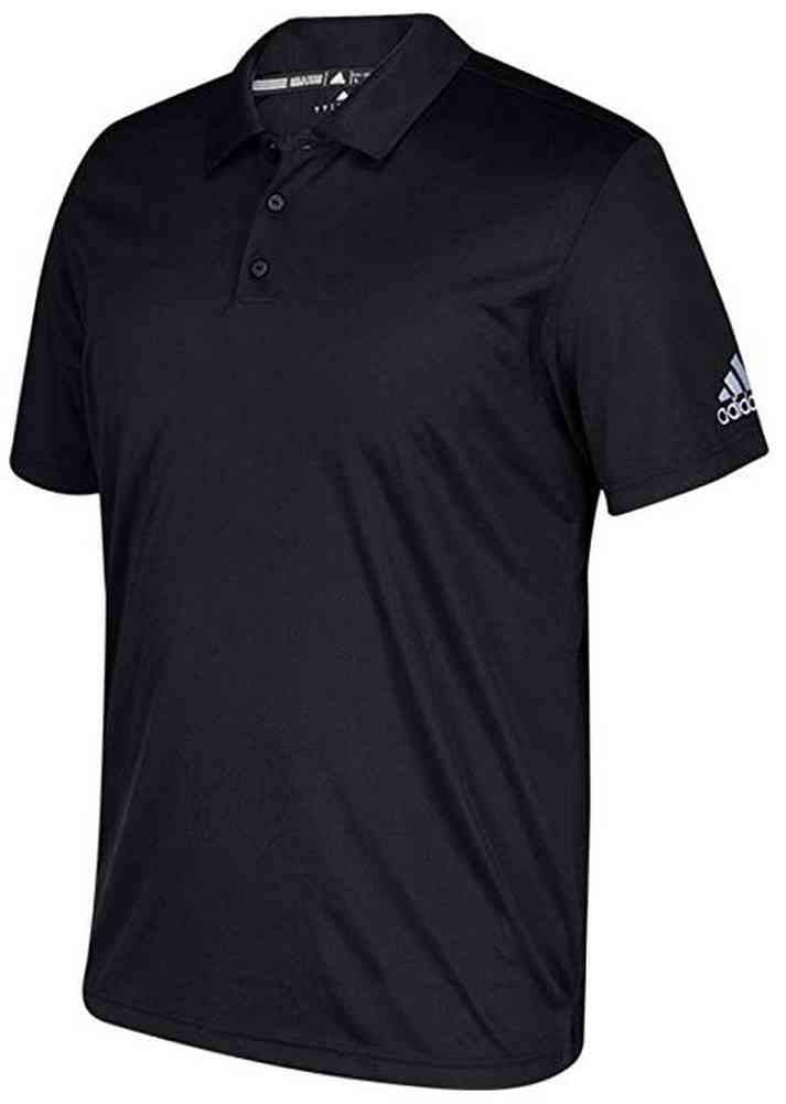 adidas Men's Climalite Grind Polo (Black, 2X-Large)