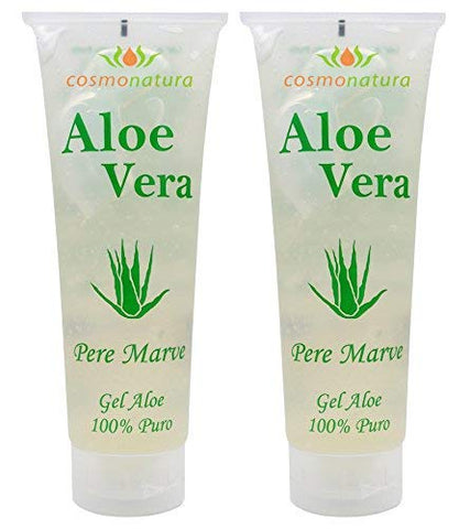 Aloe Vera Gel 100% Tube 250ml x 2 Units