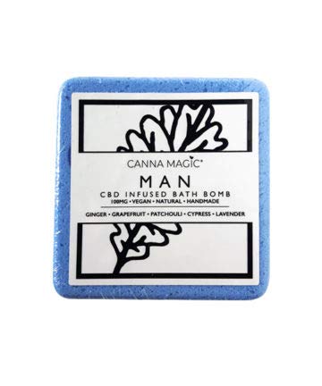 Canna Magic Handmade Man 100mg CBD Bath Bombs