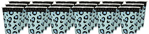 Sweet Safari Boy Baby Shower Party Cups, 18 Pieces, Made from Paper, Blue, 9 oz by Amscan