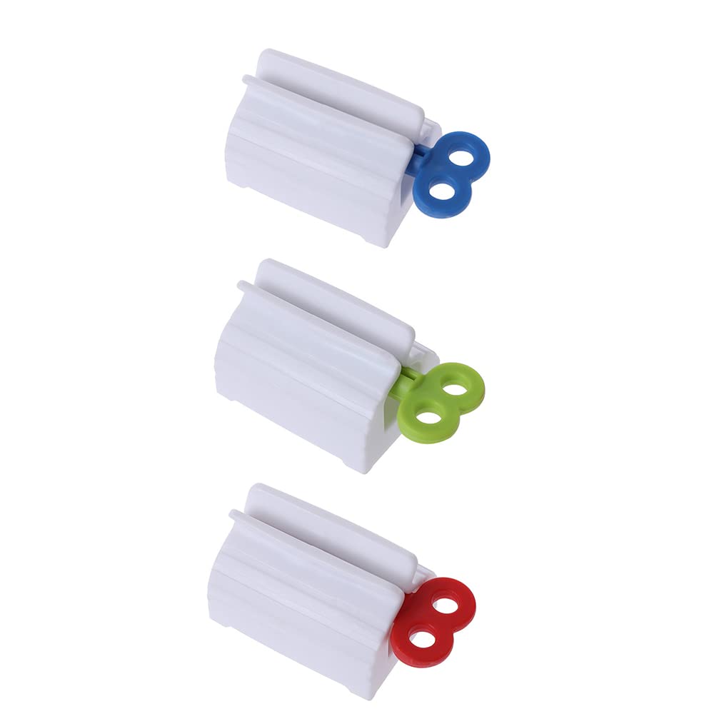 3PCS Toothpaste Extrusion Device, Creatively Designed to Save Space, Suitable for Lazy People, The Elderly, and Children. It can be Used for Toothpaste, Facial cleansers, and Other Soft Tube pastes
