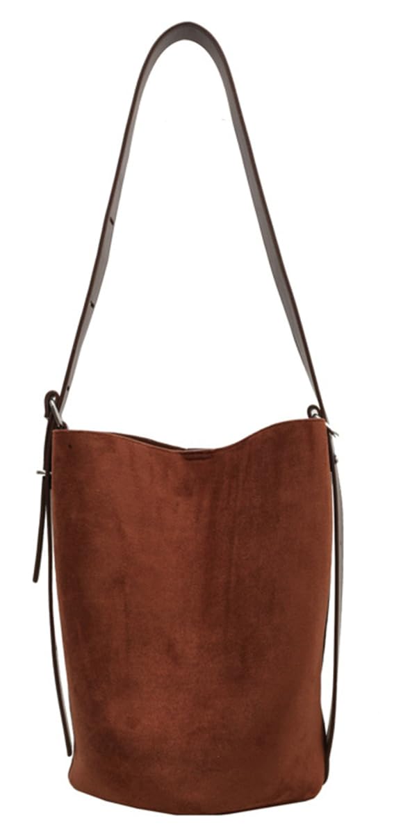 Hobo Bags for Women Vegan Leather Handbag Suede Hobo Bags Bucket Shoulder Bag Purse Tote Handbag Fashion Designer Bag