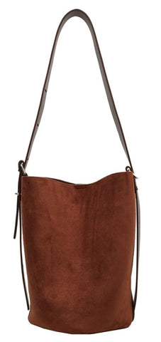 Hobo Bags for Women Vegan Leather Handbag Suede Hobo Bags Bucket Shoulder Bag Purse Tote Handbag Fashion Designer Bag