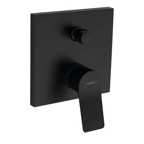 hansgrohe Vivenis Single lever bath mixer for concealed installation, matt black, 75415670