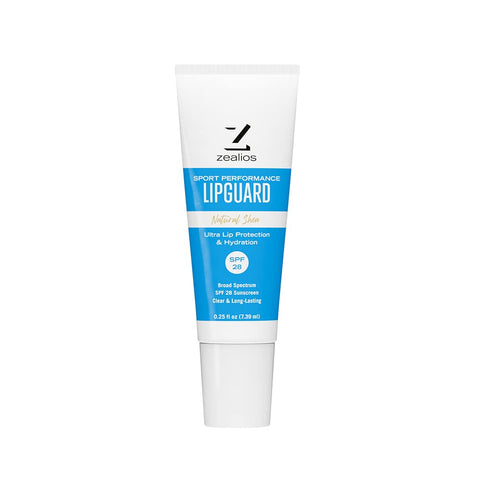 Zealios LipGuard - SPF 28 - UVA/UVB Sunscreen Protection & Repair Chapped Lips - Broad Spectrum Protection Lip Balm - Sensitive Skin Safe - Paraben Free - Coconut, Jojoba Oils - Lip Applicator