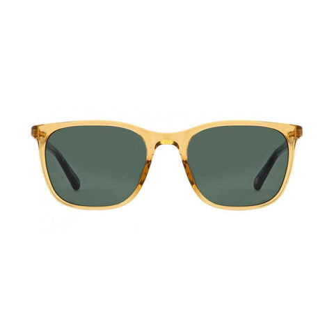 Fossil Men's Male Sunglasses Style FOS 2116/S Rectangular, Crystal Beige/Green, 55mm, 19mm