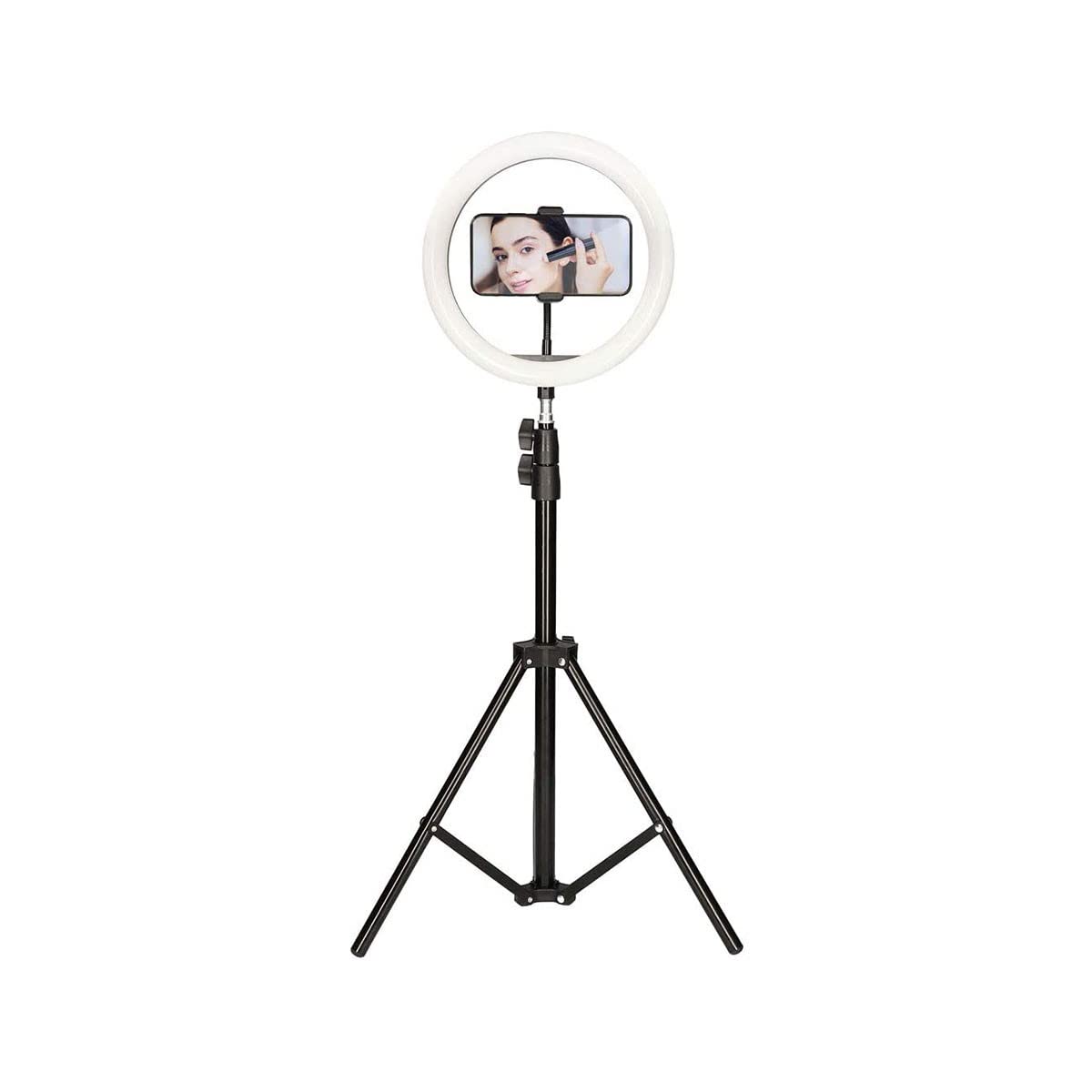Ksix Kit Studio Live LED Ring with Tripod 1.60 cm for Smartphone