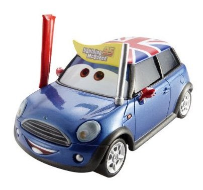 Disney / Pixar CARS 2 Movie Exclusive Die Cast Car Racing 4Pack Lightning McQueen, Ronnie Del Cooper, Max Schnell Jeff Gorvette