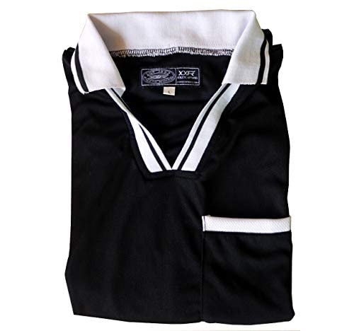 Football Referee Kit Shirt + Shorts Soccer Rugby Hockey RefereeÃƒÆ’Ã‚Â¢ÃƒÂ¢Ã¢â‚¬Å¡Ã‚Â¬ÃƒÂ¢Ã¢â‚¬Å¾Ã‚Â¢s Shirt & Shorts Kit Uniform Sport Kit, Men Soccer Short Sleeves Referee Jersey Referee Full Sleeve Shirt & Shorts. (Large)