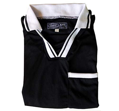 Football Referee Kit Shirt + Shorts Soccer Rugby Hockey RefereeÃƒÆ’Ã‚Â¢ÃƒÂ¢Ã¢â‚¬Å¡Ã‚Â¬ÃƒÂ¢Ã¢â‚¬Å¾Ã‚Â¢s Shirt & Shorts Kit Uniform Sport Kit, Men Soccer Short Sleeves Referee Jersey Referee Full Sleeve Shirt & Shorts. (Large)