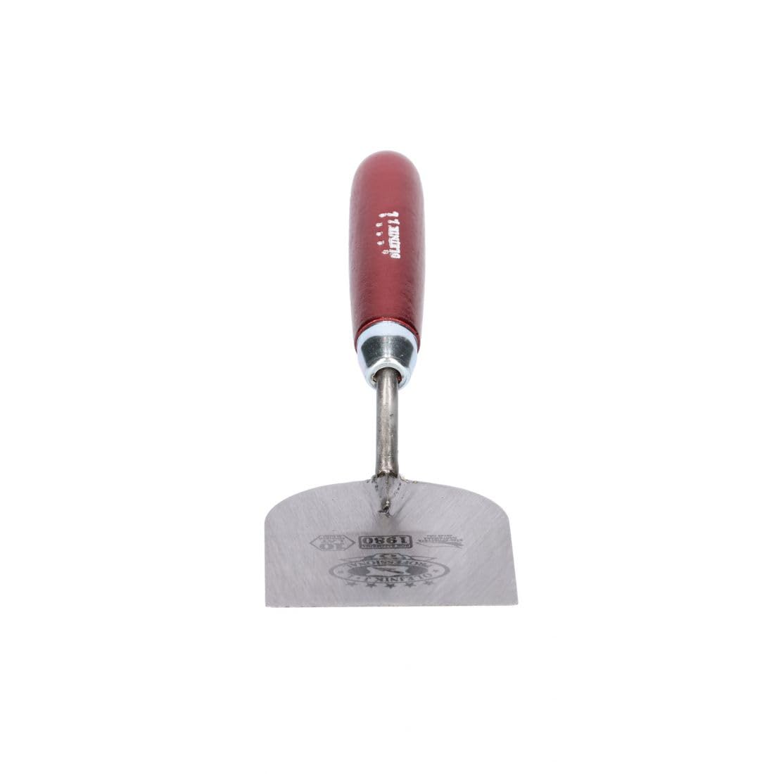 OLEJNIK J L PROFESSIONAL plastering Trowel Welded and Hardened Mason Trowel Stainless Steel plastering Trowel Smoothing Trowel Rust-Proof Plasterer's Spatula Wooden Handle