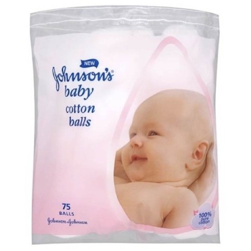 Johnsons Baby Cotton Pads 75s