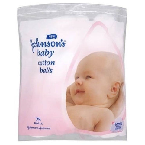 Johnsons Baby Cotton Pads 75s