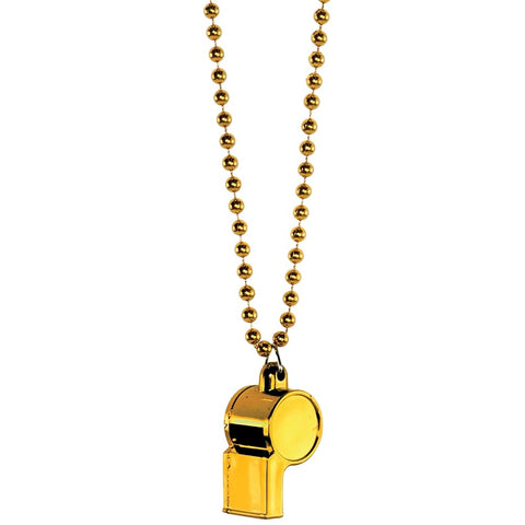 Amscan Yellow Whistle On Chain Necklaces, Party Accessory, 12 Ct.
