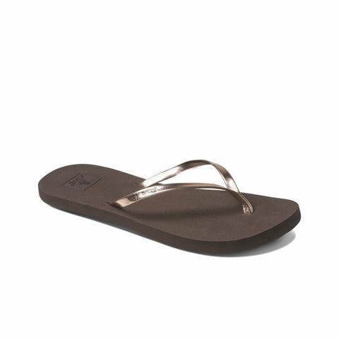 Reef Women's Sandals, Bliss Nights, Rose Gold, 6