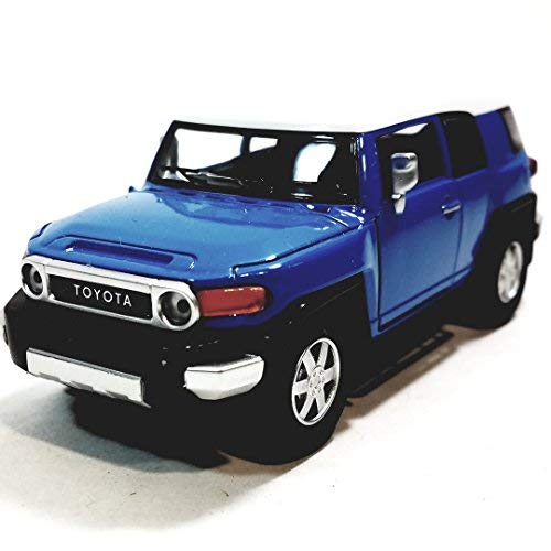 Kinsmart Sky Blue Toyota FJ Cruiser SUV 1/36 Scale Diecast Car