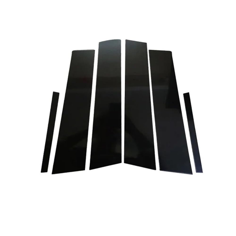 Door Window Pillar Trim for Mazda 3 Sedan 2004-2009, 6Pcs Gloss Black Door Pillar Posts Window Trim Sticker