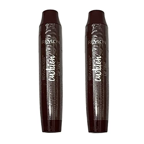 Pack of 2 Revlon Kiss Cushion Lip Tint, Wine Trip 270
