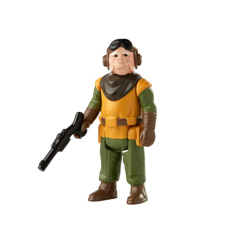 Star Wars Retro Collection Kuiil Toy 3.75-Inch-Scale The Mandalorian Collectible Action Figure with Accessories, Toys for Kids Ages 4 and Up,0.98 x 5.98 x 9.02 inches,F2022