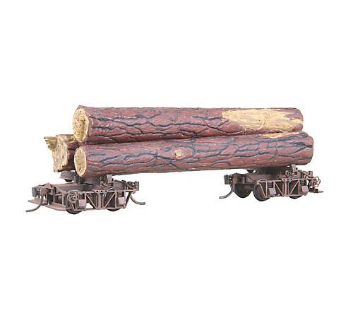 HO KIT Disconnect Log Car