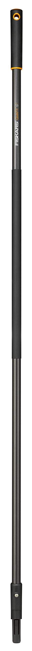 Fiskars Long Handle for QuikFit Tool Heads, Length: 156 cm, Aluminum, Black/Orange, QuikFit, 1000661