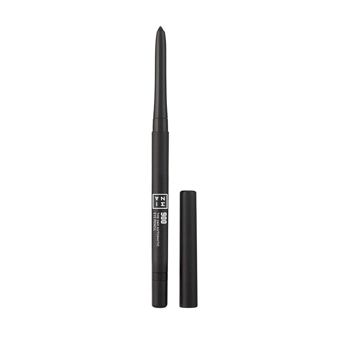 3INA MAKEUP - The 24h Automatic Eye Pencil 900 - Black Creamy Precise Long Lasting Eyeliner Waterproof - Sharpener & brush