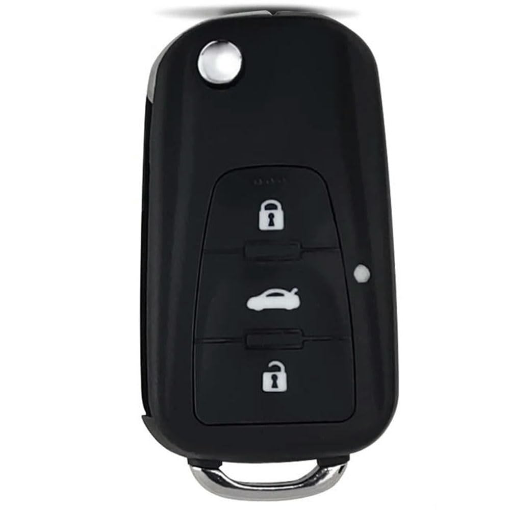 Key Fob for MG MG5 MG7 GT GS, for Roewe 350/360/750 W5, 3 Buttons Car Key Shell No Chip With Uncut Key