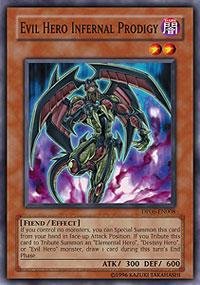 Yu-Gi-Oh! - Evil Hero Infernal Prodigy (DP06-EN008) - Duelist Pack 6 Jaden Yuki 3 - Unlimited Edition - Super Rare