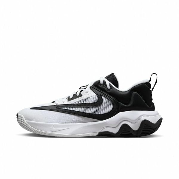 NIKE Men's Running Shoe, White Black, 9