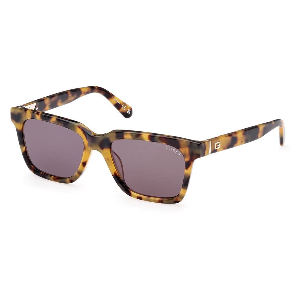 GUESS US Men's Plastic Square Sunglasses