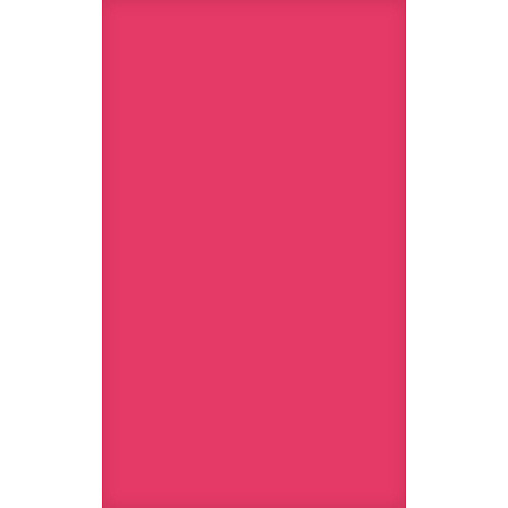 Amscan BB100170 Hot Pink Plastic Tablecover44; 54 in.-108 in.