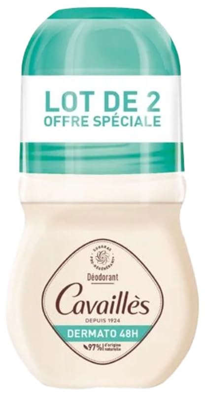 RogÃ© CavaillÃ¨s Dermato Deodorant Sensitive Skin 48H Roll On 2 x 50ml