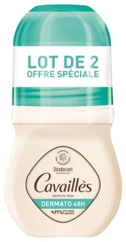 RogÃ© CavaillÃ¨s Dermato Deodorant Sensitive Skin 48H Roll On 2 x 50ml